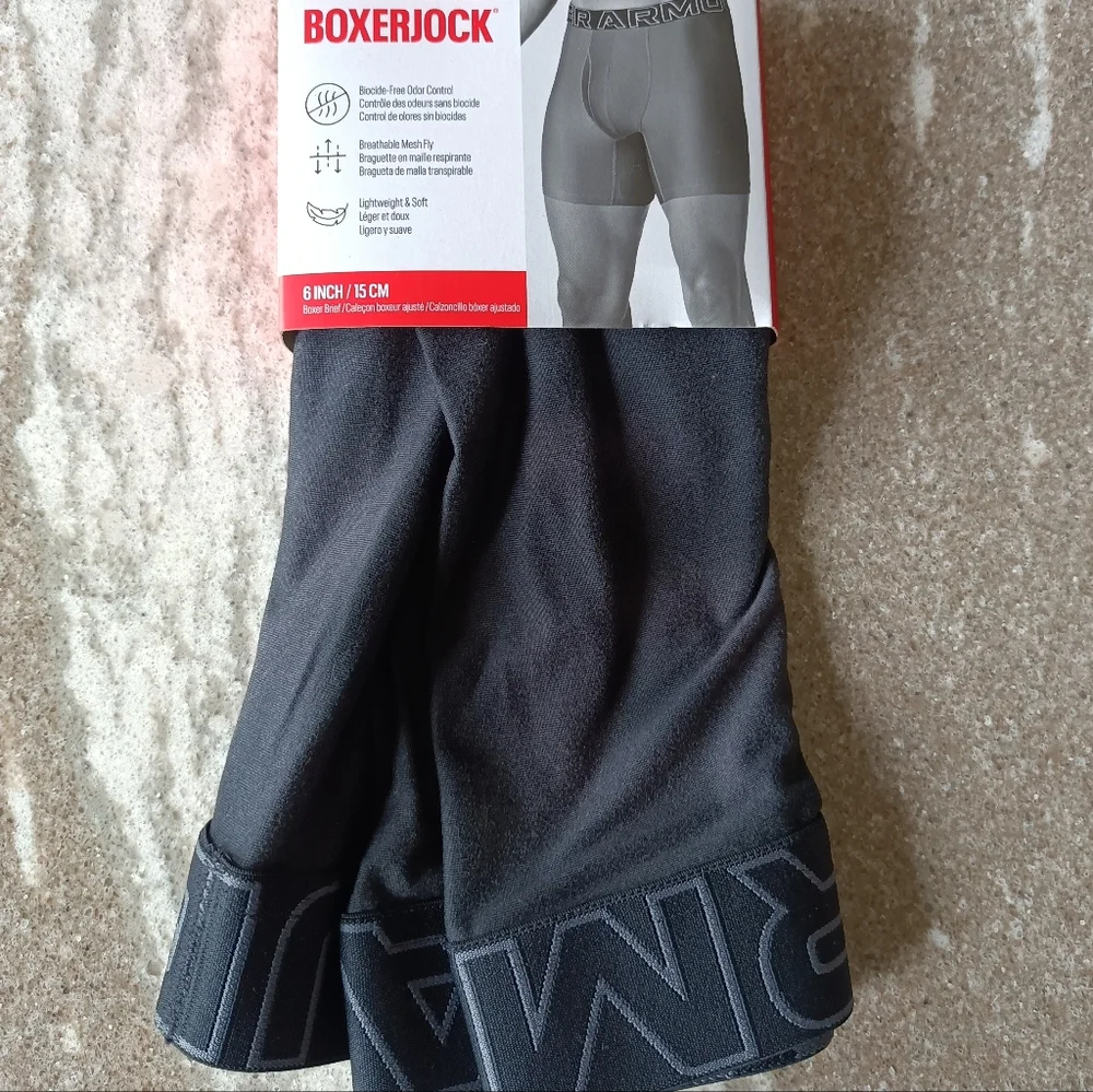 Under Armour Men's Performance Tech Boxerjock® Boxer Brief Underwear NEW Size L